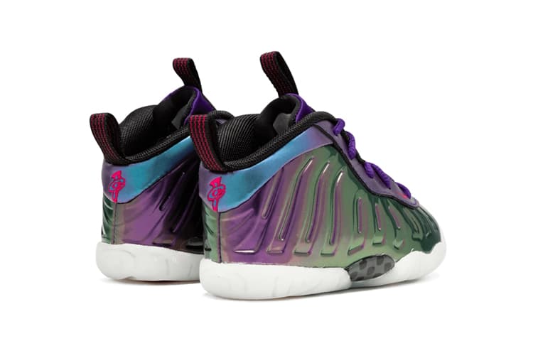 Кроссовки TD Nike Little Posite One "Iridescent" - изображение 3