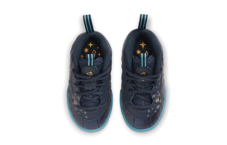 Кроссовки Nike Little Posite One "Obsidian" - изображение 4