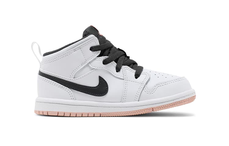 Кроссовки TD Air Jordan 1 Mid 'White Arctic Orange' - изображение 2