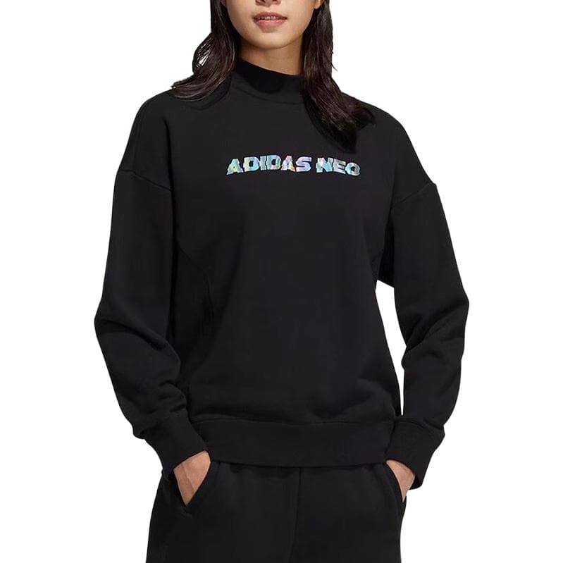 Кофта Adidas Neo Черные Женские Свитшоты - изображение 4