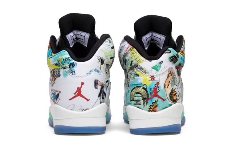 Кроссовки для баскетбола Jordan Air Jordan 5 Retro Wings GS - изображение 4