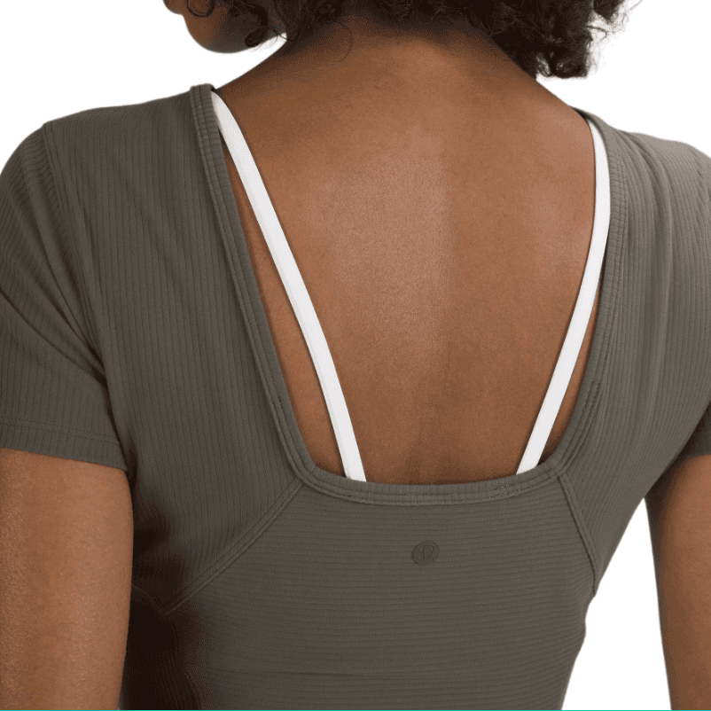 Платье Lululemon Короткое платье с короткими рукавами для женщин - изображение 3