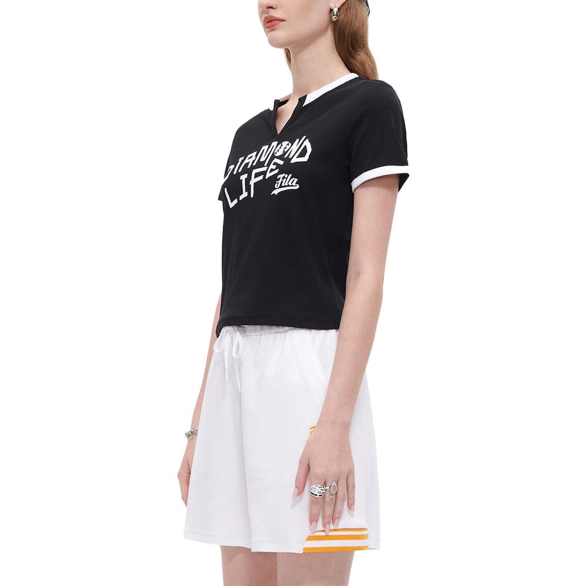 Футболка FILA FUSION Женские T-рубашки - изображение 5