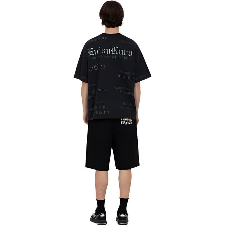 Шорты EVISU KURO SS24 Black Shorts - изображение 4