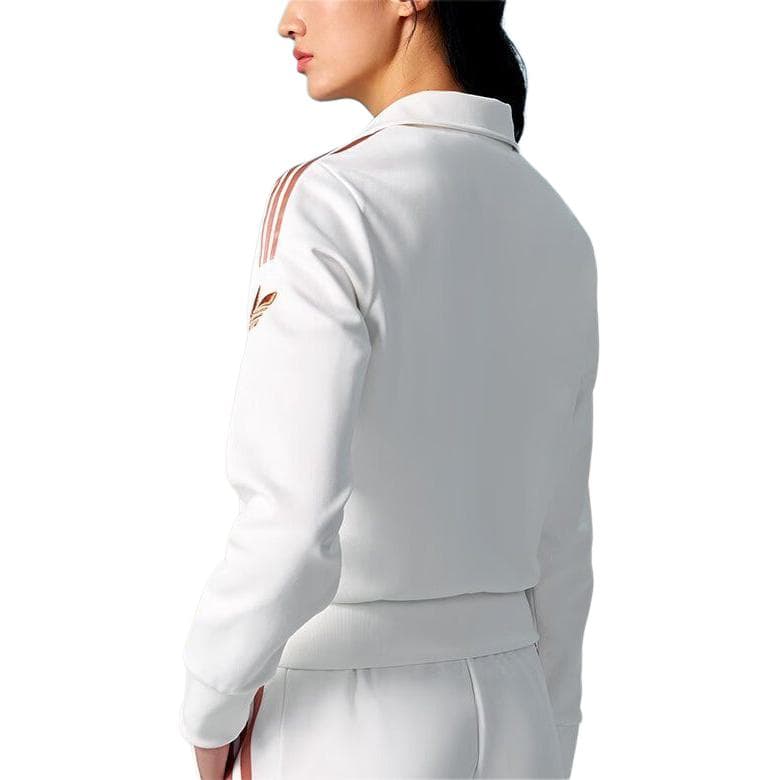 Куртка Adidas Originals TRACK TOP Куртки Пальто Женские Ярко-белый - изображение 5