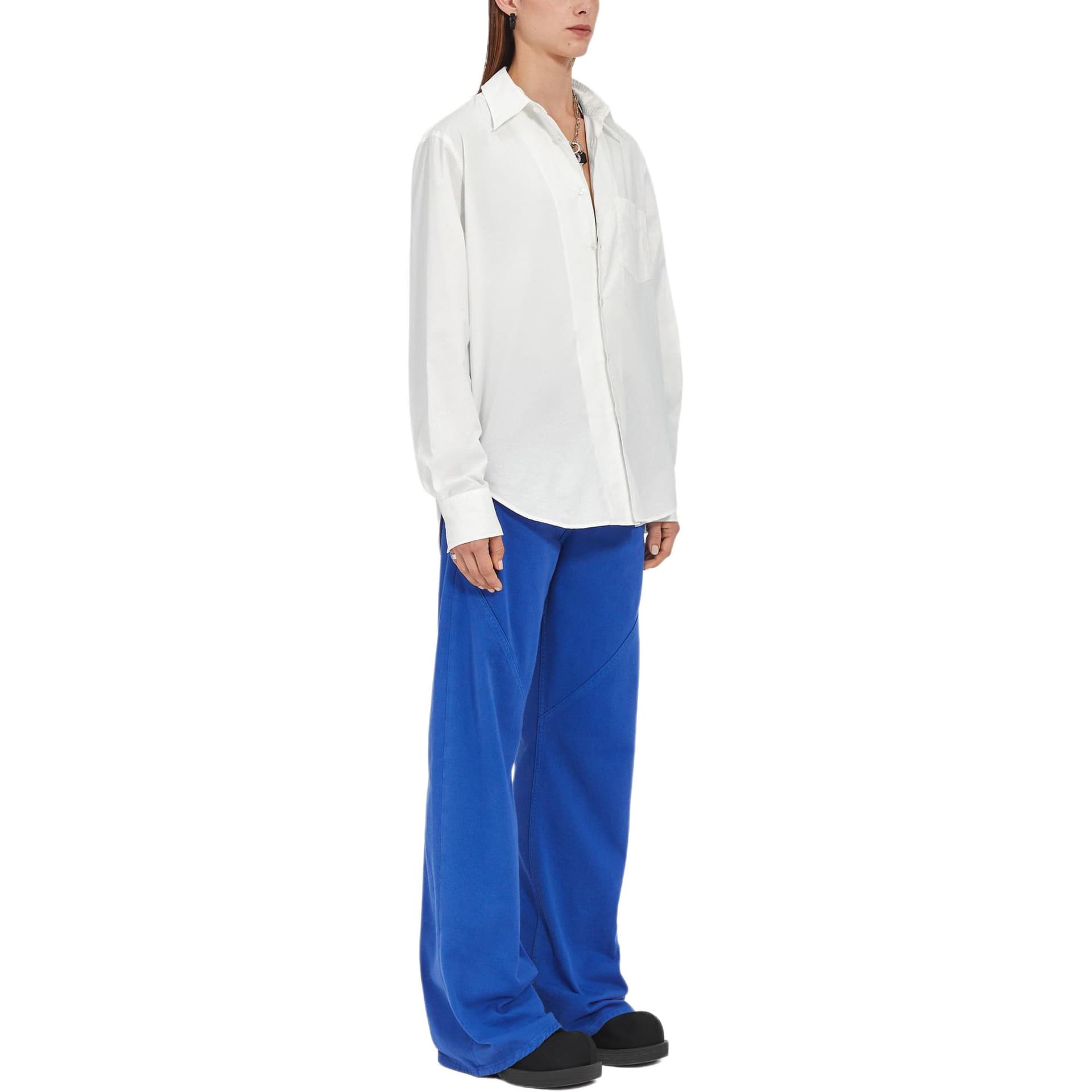 Блузка MM6 Maison Margiela Cotton poplin Shirt - изображение 4