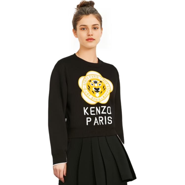 Кардиган KENZO Черные Женские Свитеры - изображение 4