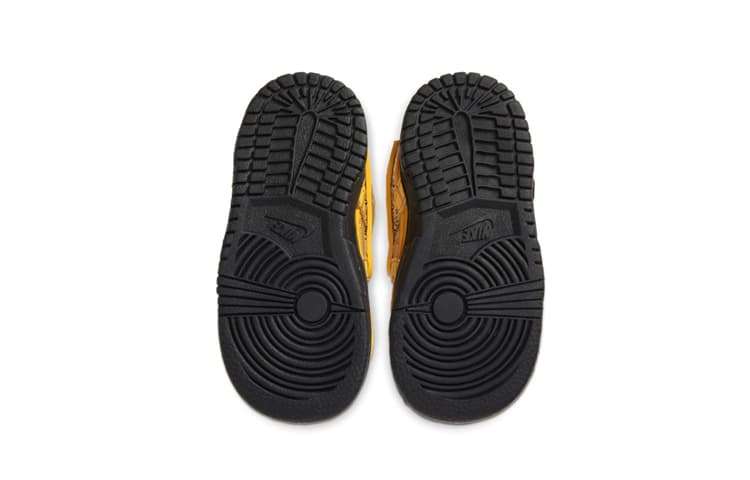 Кроссовки OFF-WHITE x Nike Rubber Dunk "University Gold" - изображение 6