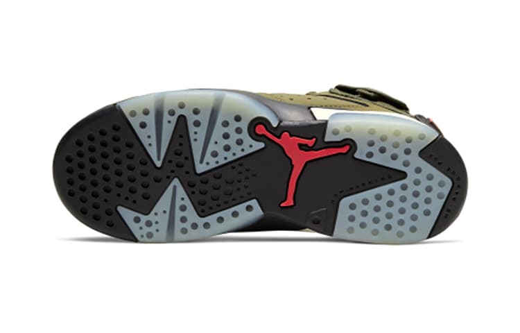Кроссовки для баскетбола Travis Scott x Jordan Air Jordan 6 - изображение 6