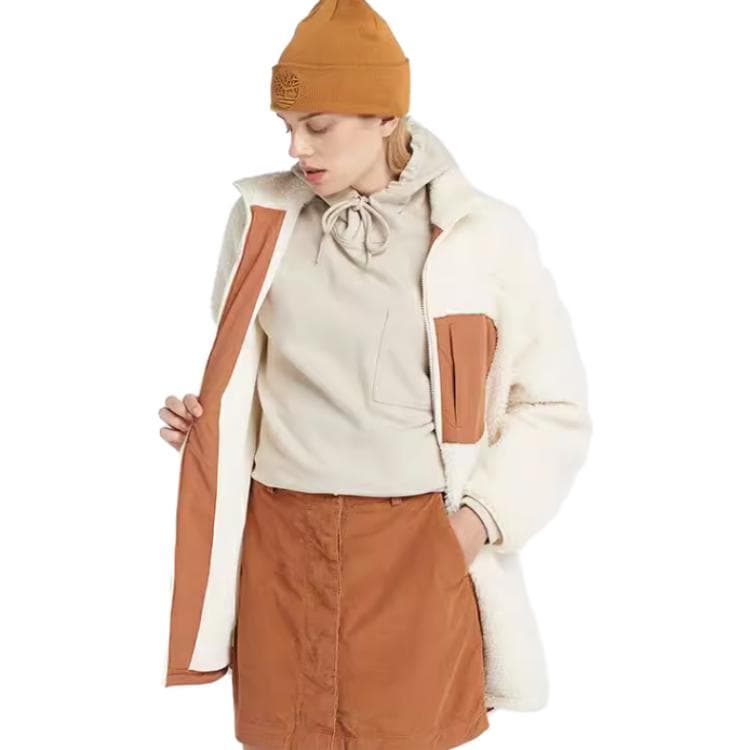 Куртка TIMBERLAND Дымчатый белый Женские Куртки - изображение 4