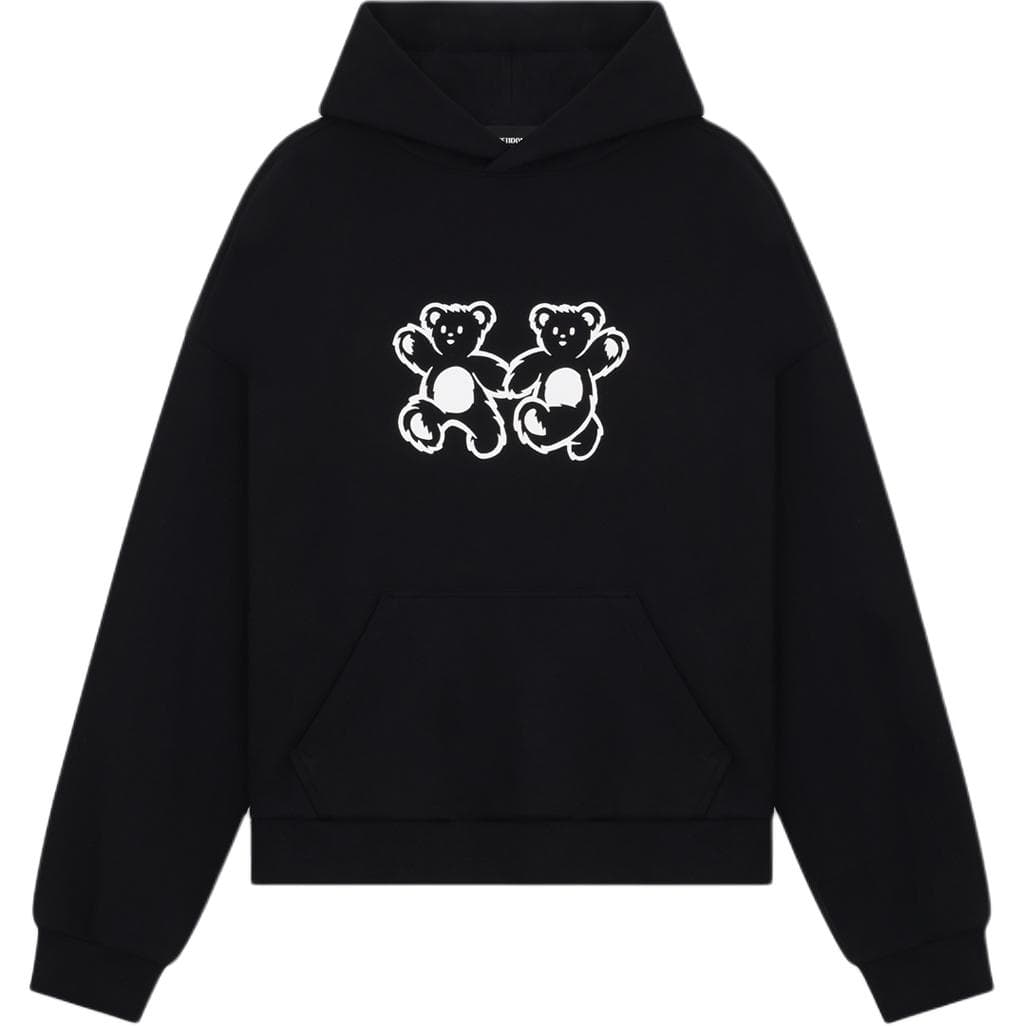 Худи WE11DONE FW24 Толстовка женская черная - изображение 2