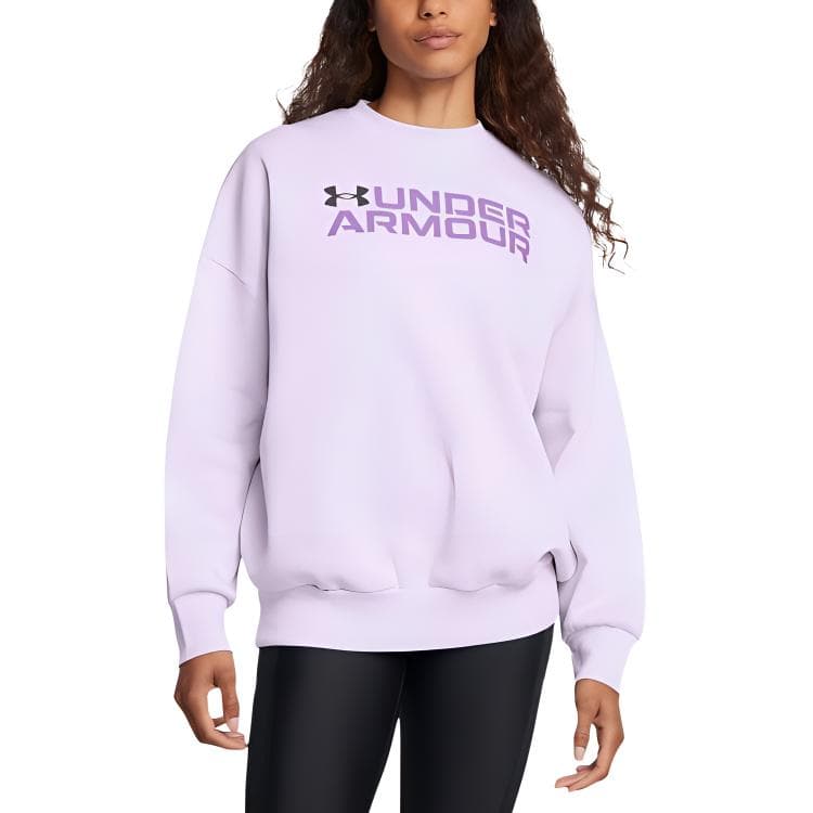 Худи Under Armour Rival Толстовка Женское Светло-фиолетовое - изображение 3