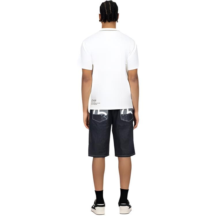 Джинсовые шорты EVISU SS24 - изображение 4