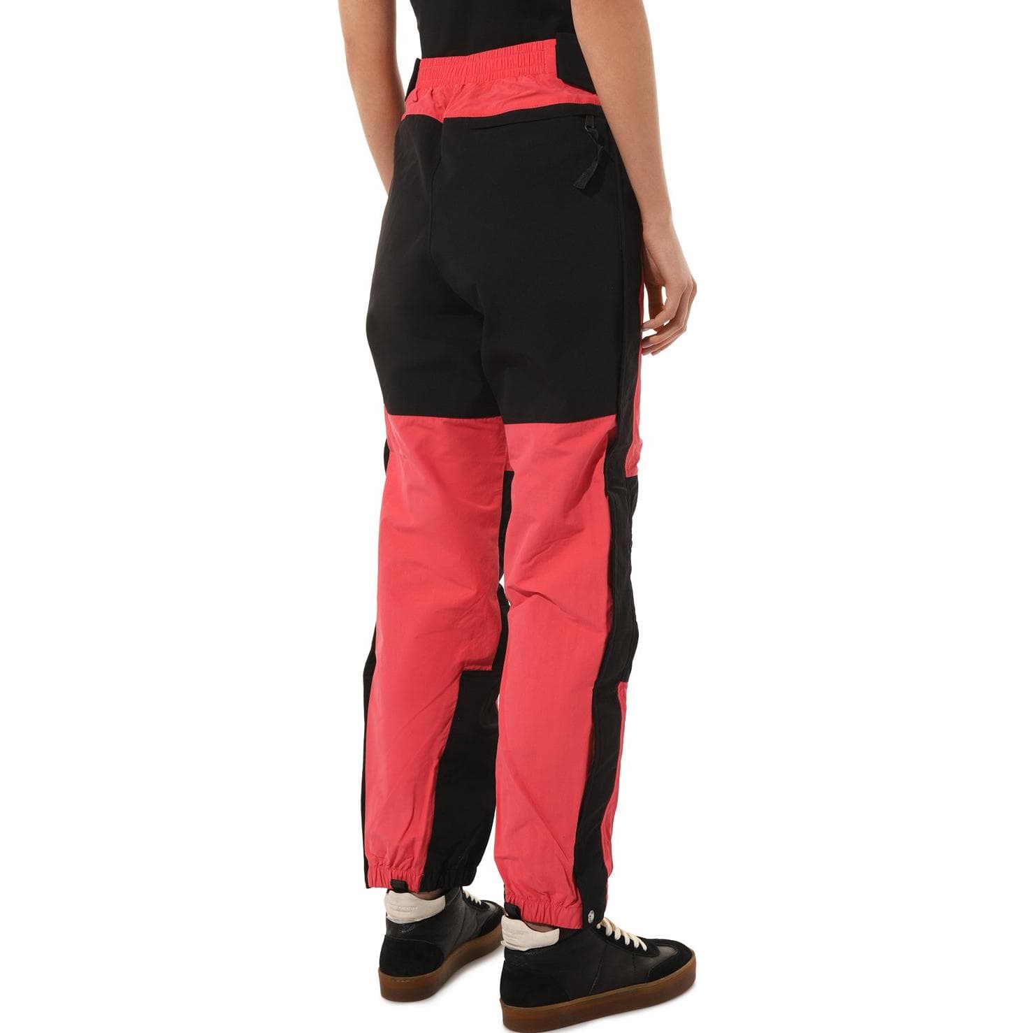 Штаны Gucci x The North Face Logo Embroidered Knit Joggers Red - изображение 3