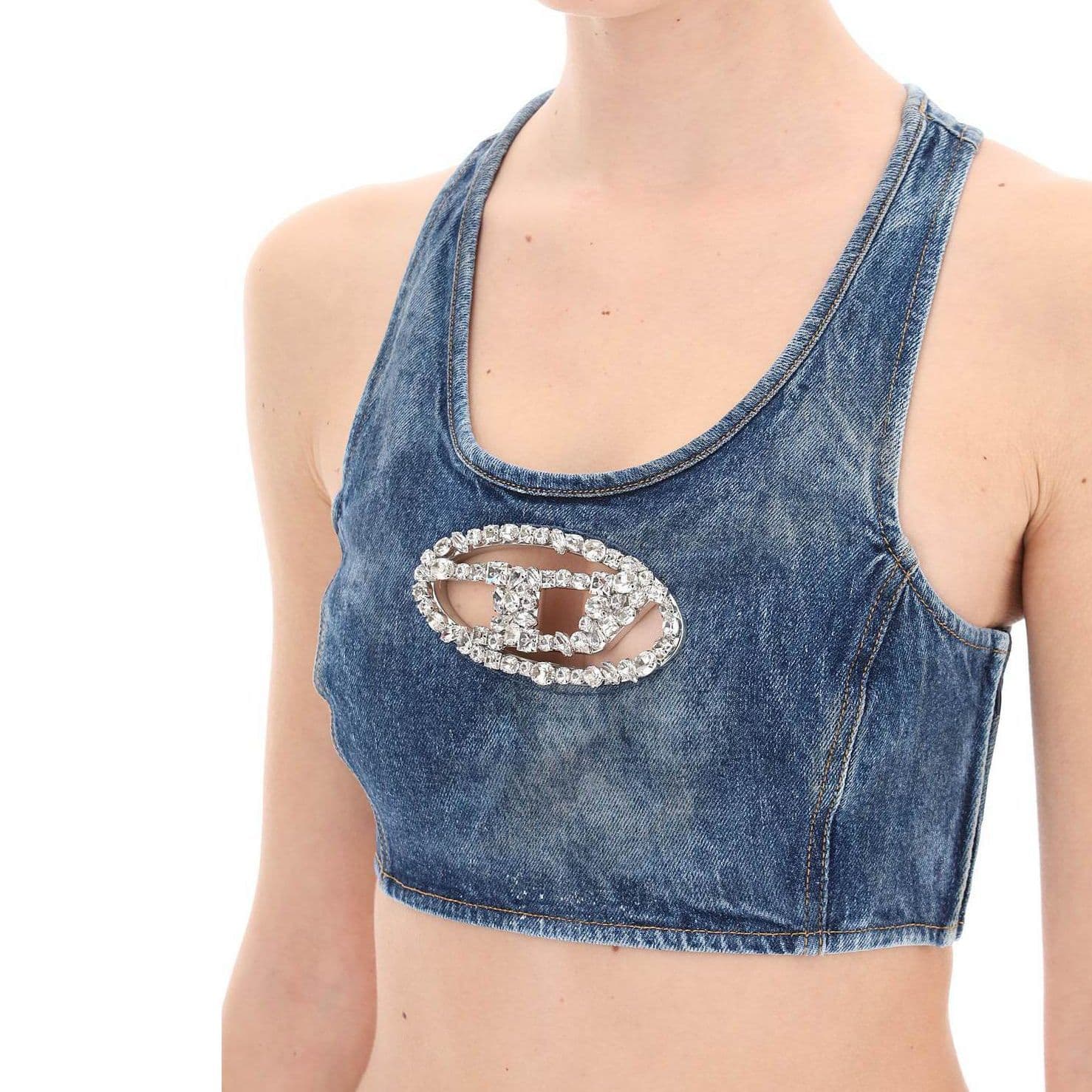 Майка DIESEL SS24 OVAL-D U - изображение 3
