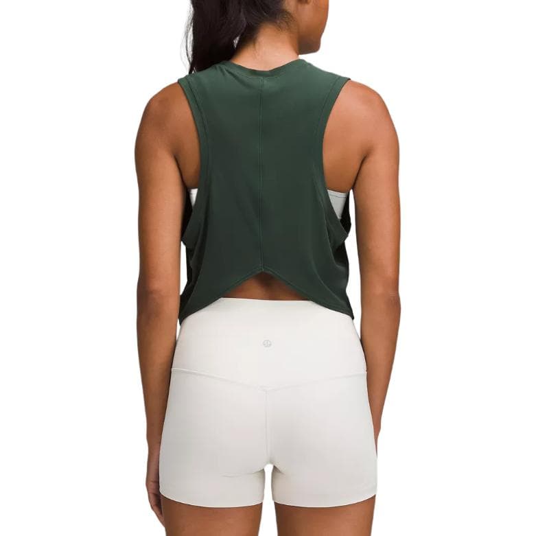 Майка Lululemon CrewneckCropped Collection Майка Женская Костяной Белый - изображение 9