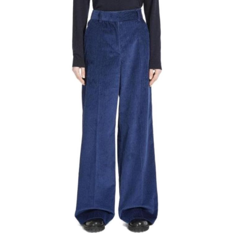 Штаны WEEKEND MaxMara Повседневные Брюки Женские Синие - изображение 2