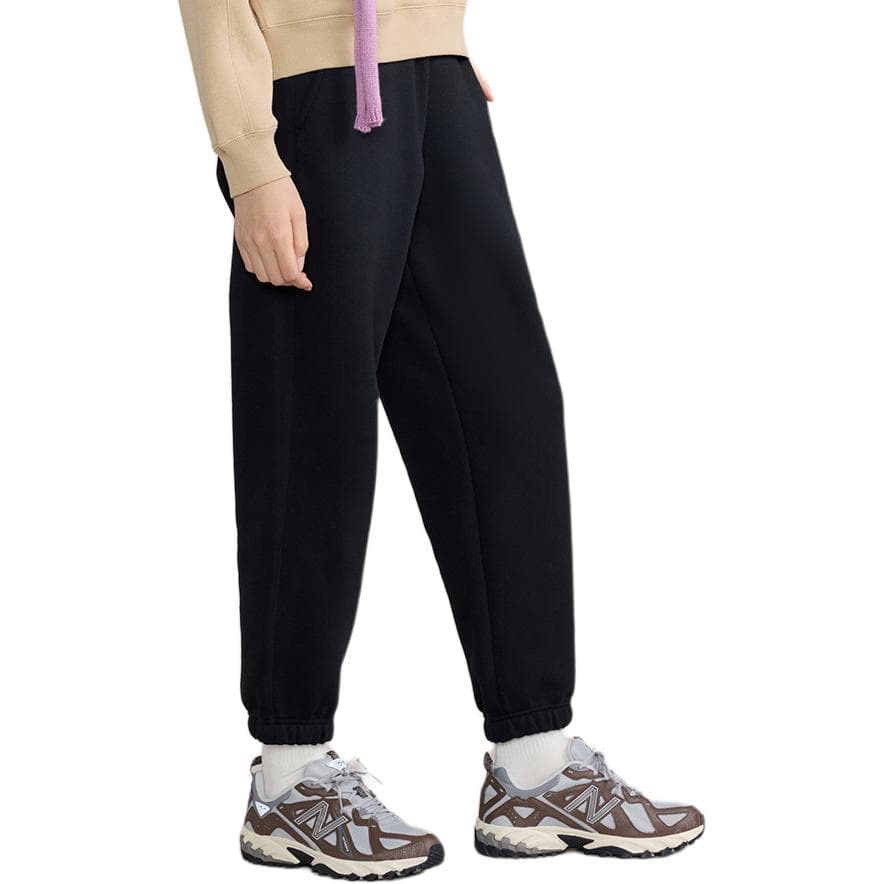 Штаны New Balance Вязаные спортивные брюки женские черные - изображение 3