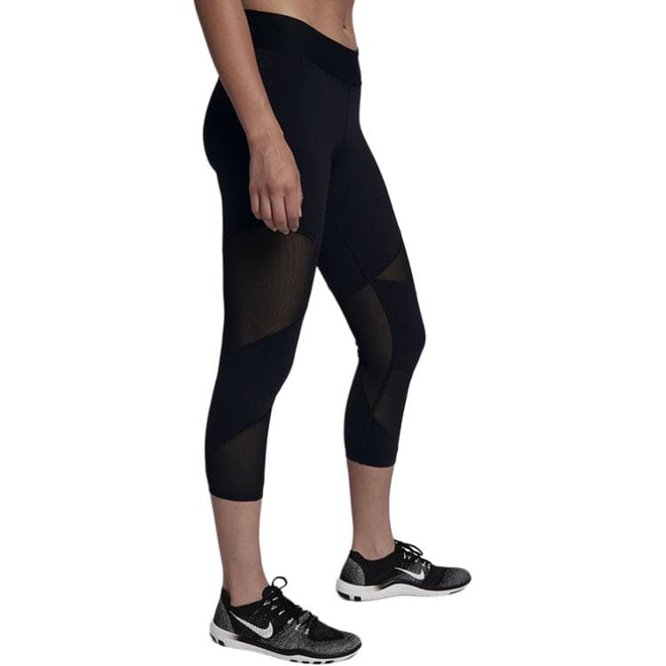 Штаны Nike Fly Lux High Waist Capri Pants Black - изображение 4