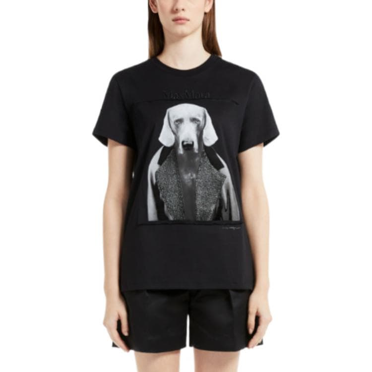 Футболка MaxMara Mmdog LogoT - изображение 3