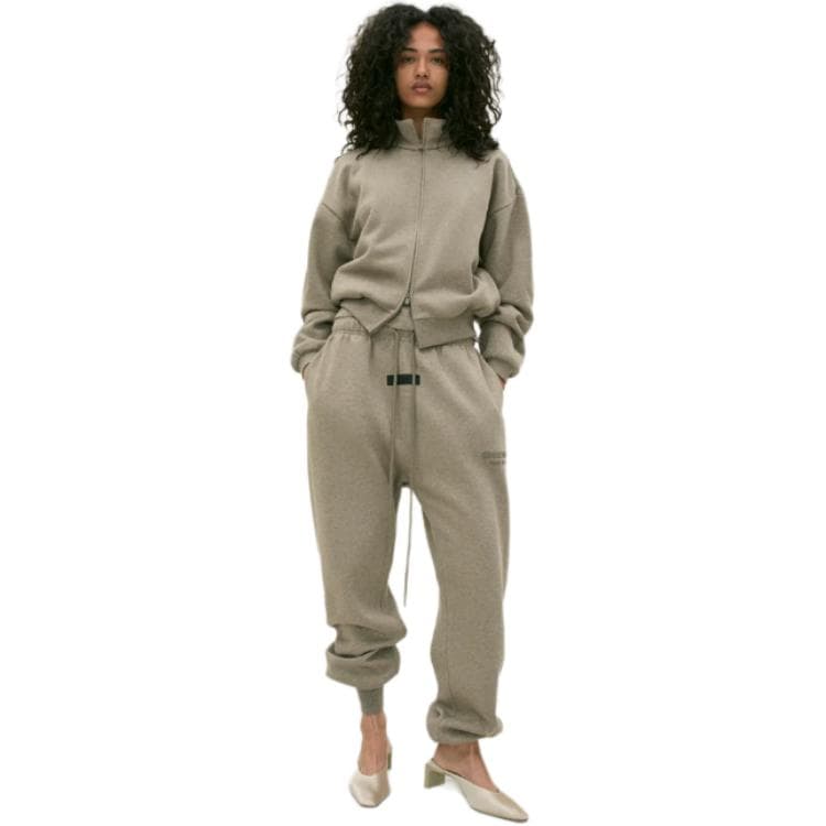 Штаны Fear of God Essentials SS24 SWEATPANT LOGO Heather Grey - изображение 3