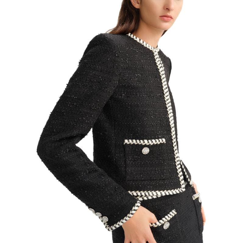 Куртка KARL LAGERFELD Куртки Пальто Женские Черный - изображение 7