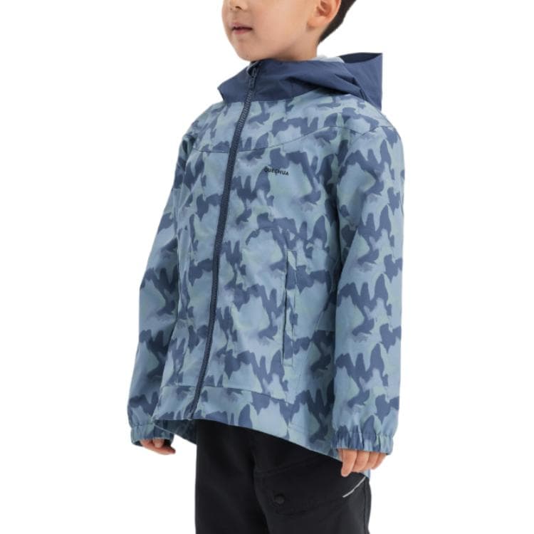 DECATHLON Куртка SH100 Синяя Детская для возраста 3-7 лет - изображение 7