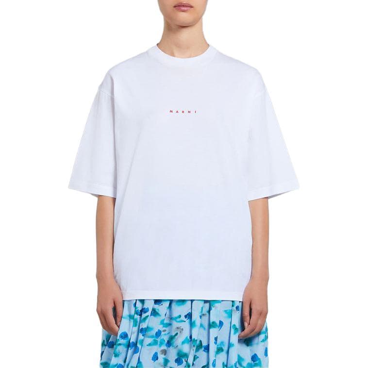 Футболка MARNI logo SS24 T - изображение 2