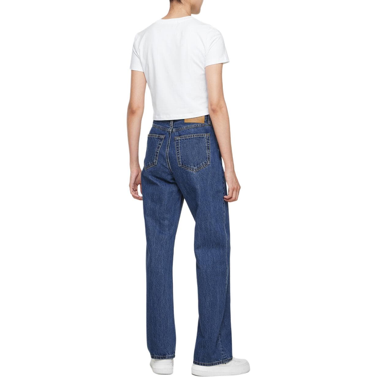 Джинсы Calvin Klein Джинсы Женские Темно-Синие - изображение 6