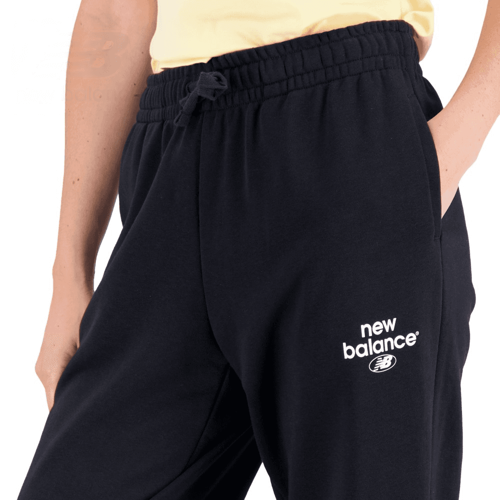 Штаны New Balance Черные Женские Вязаные Тренировочные Брюки - изображение 5