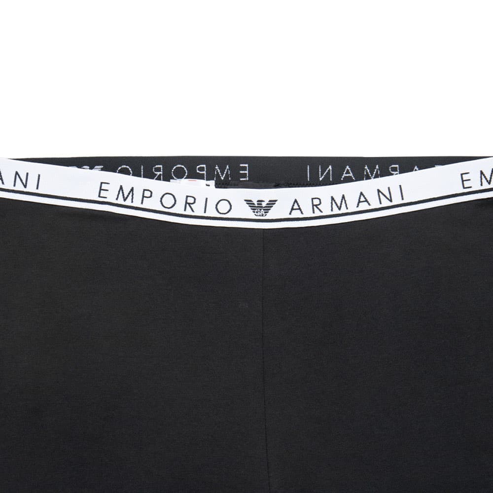 Штаны EMPORIO ARMANI Повседневные штаны Женские Черные - изображение 7