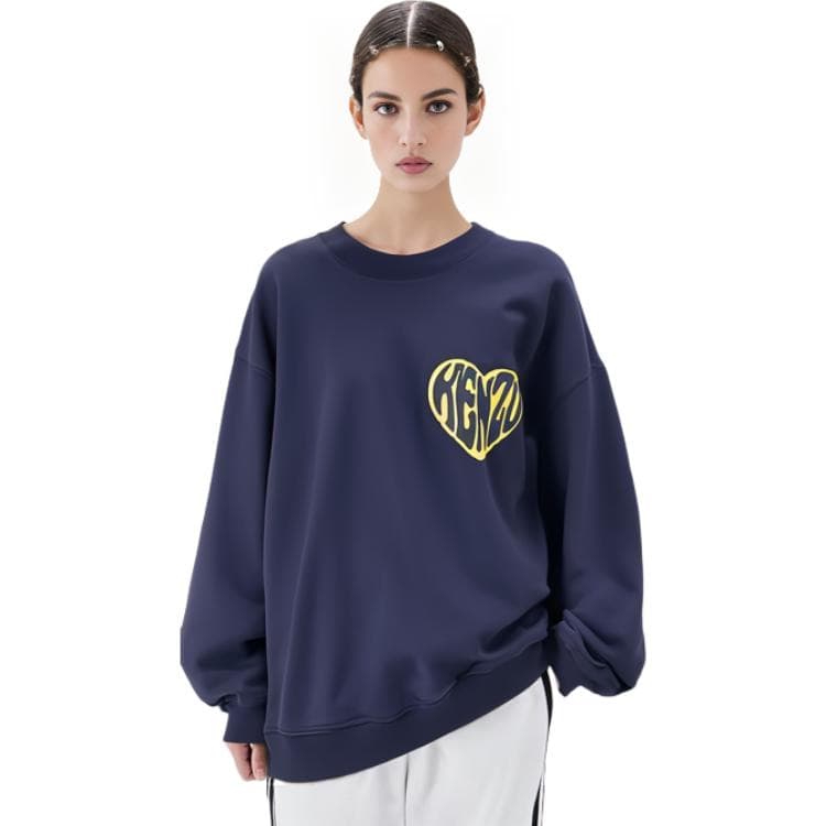 Худи KENZO Синий Женские Толстовка - изображение 7