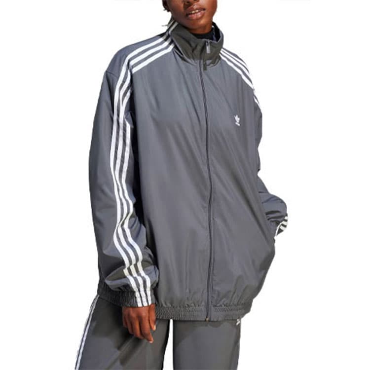 Куртка Adidas Originals ADILENIUM Куртка Женская Темно-Серый - изображение 3