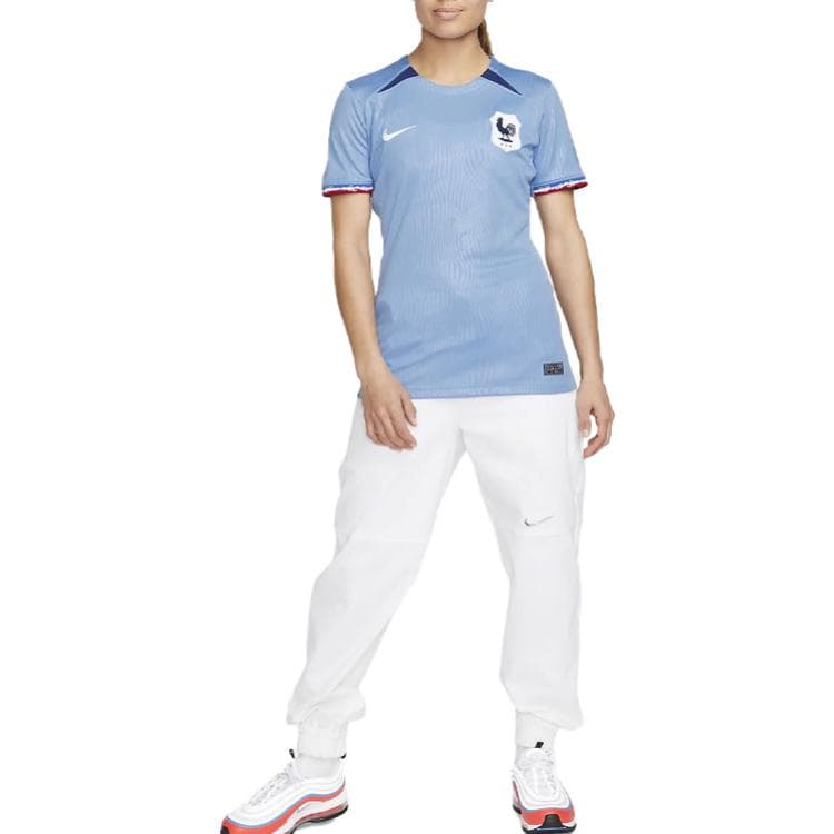 Nike France National Team Футбол Джерси Фанатская версия Женские Синий - изображение 3