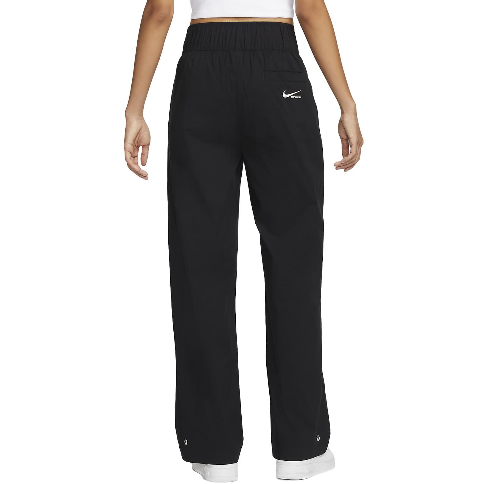 Штаны NIKE Черные Женские Повседневные Брюки - изображение 4