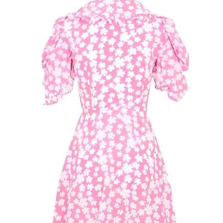 Платье Miu Miu Floral Print Dress - изображение 7