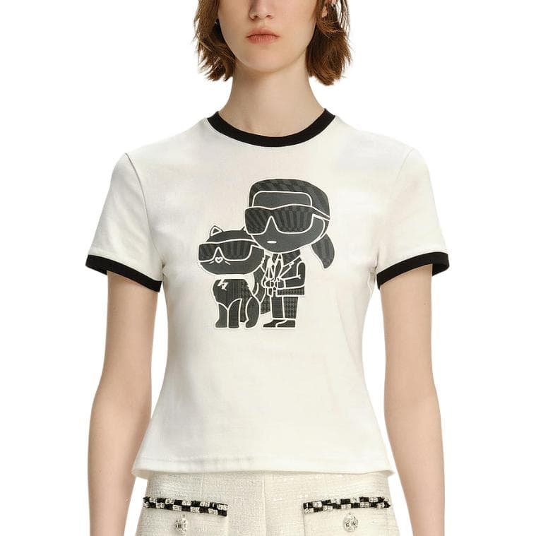 Футболка KARL LAGERFELD SS24 LogoT - изображение 4