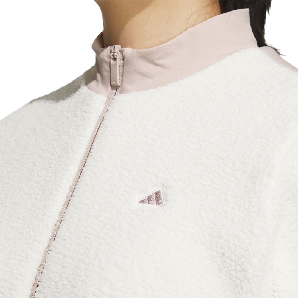Adidas Белые Женские Бархатные Куртки - изображение 6