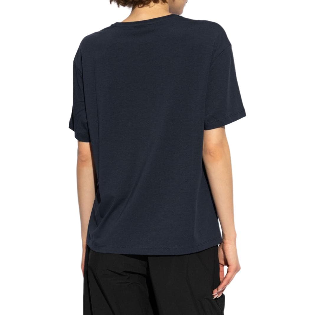 Футболка EMPORIO ARMANI EA7 T Рубашка Женская Морской Синий - изображение 3