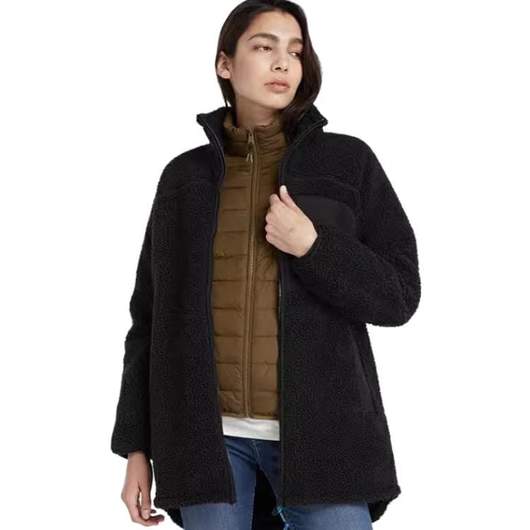TIMBERLAND Черные Женские Бархатные Куртки - изображение 4