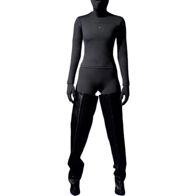 Кофта YEEZY x Gap x Balenciaga Womens Long Sleeve Second Skin T - изображение 3