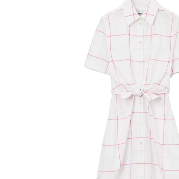 Платье Burberry SS23 - изображение 5