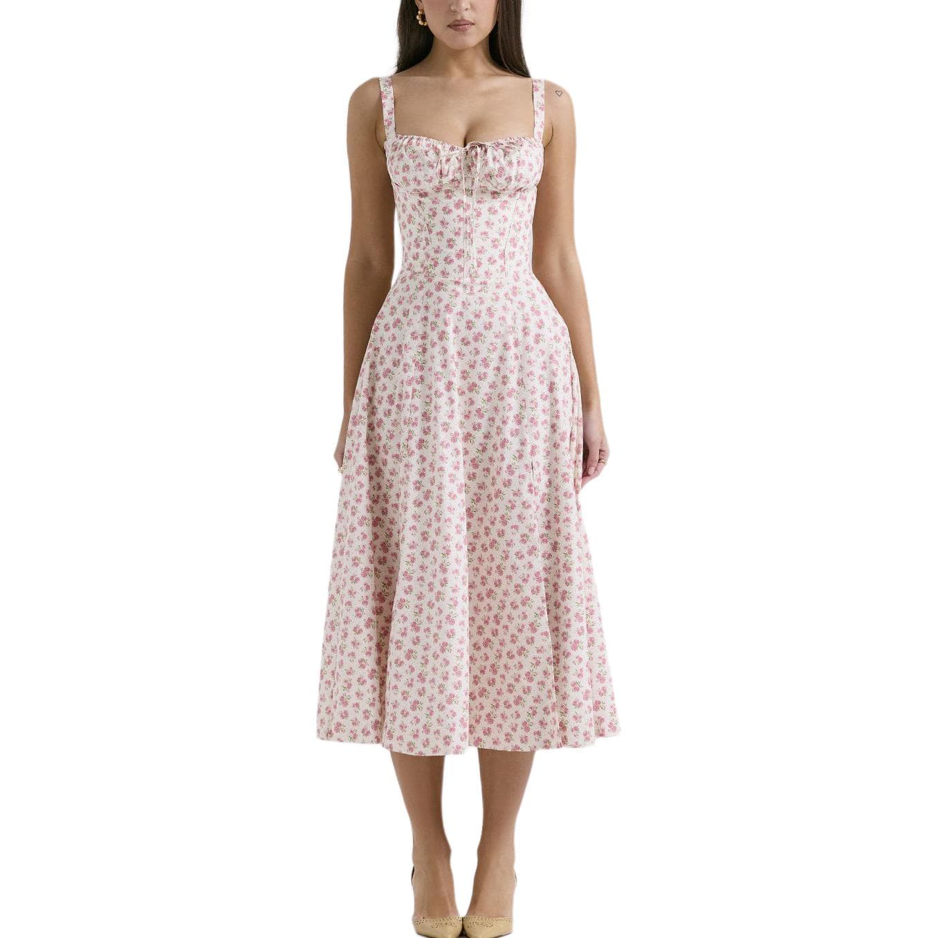 HOUSE OF CB CARMEN WHITE ROSEBUD - изображение 3