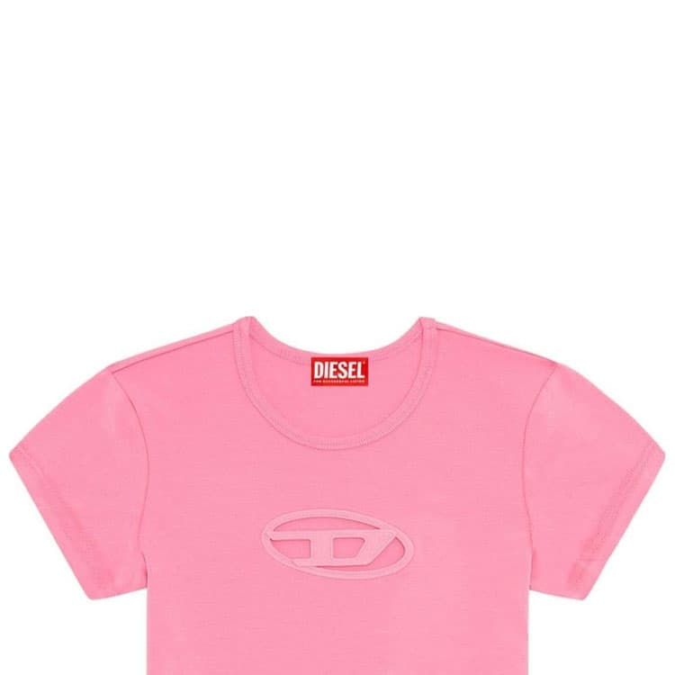 Футболка DIESEL OVAL-D - изображение 6