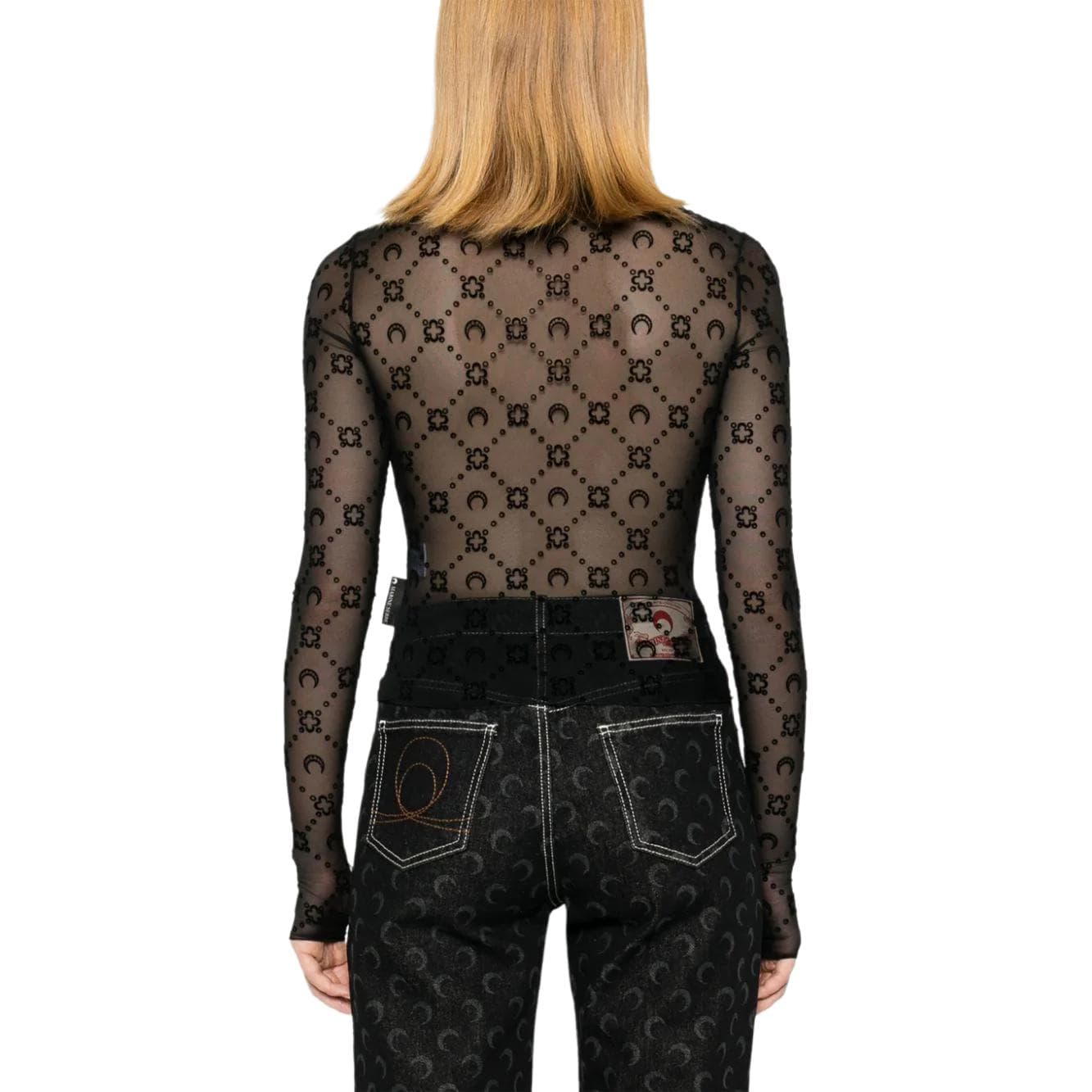 Футболка marine serre FW24 T - изображение 3