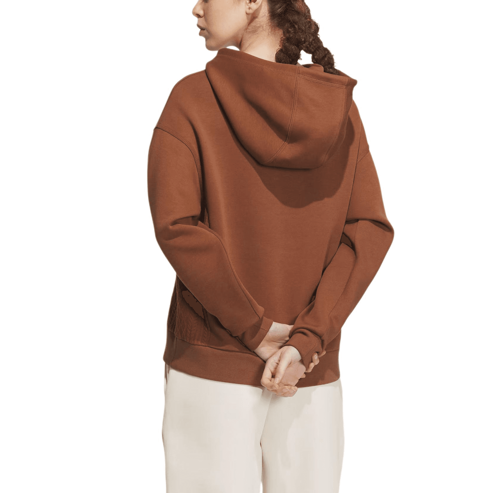 Кофта adidas Lounge Hooded Sweatshirt Logo - изображение 4