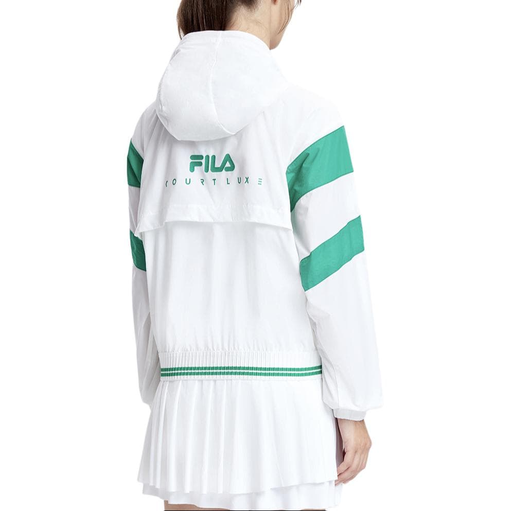 Куртка FILA Нефритовый Белый Женский Куртки - изображение 4