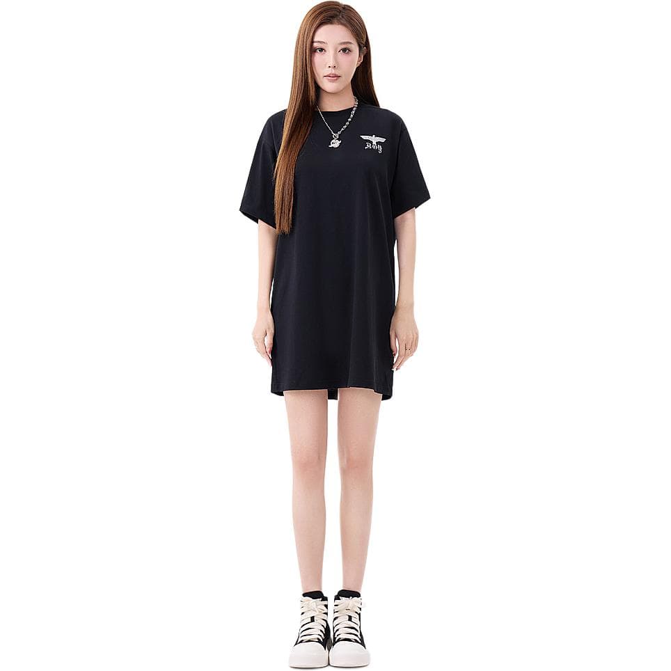 Платье BOY LONDON Короткое платье с короткими рукавами женское черное - изображение 3