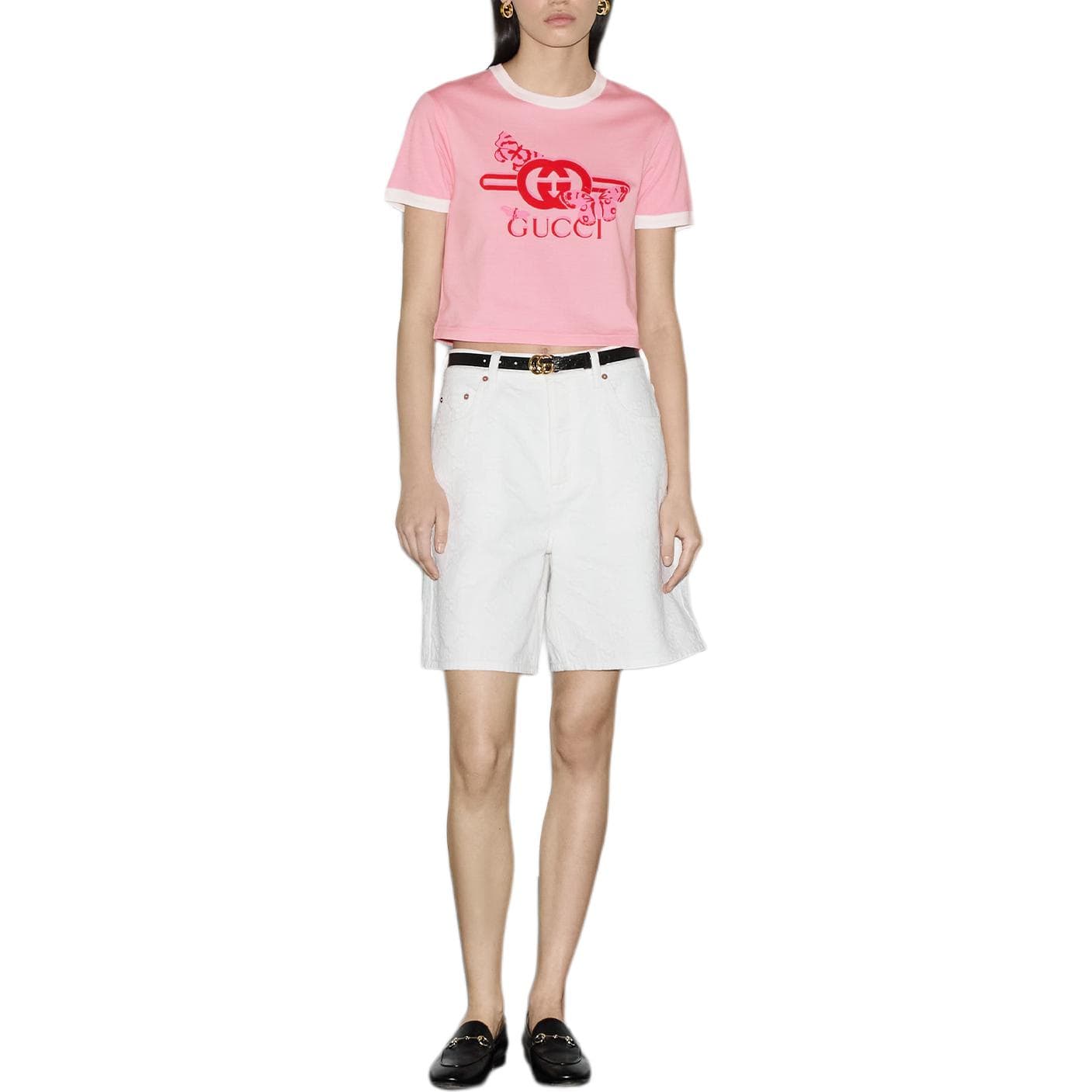 Футболка GUCCI FW24 Logo T - изображение 3