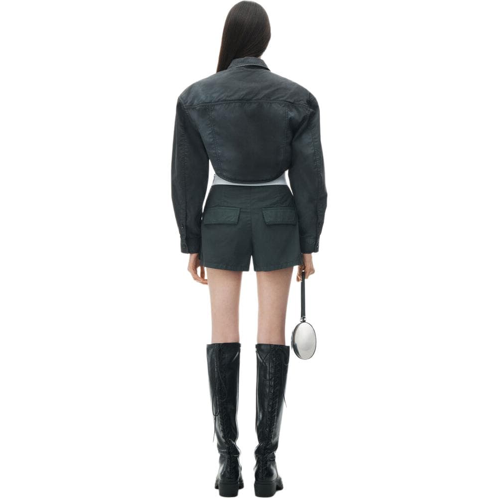 Alexander Wang Карго Шорты Женские Черные - изображение 4